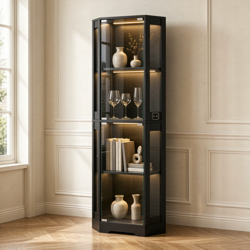 Tall corner display - corner,